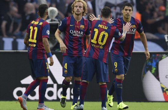 Messi Neymar Rakitić Suarez