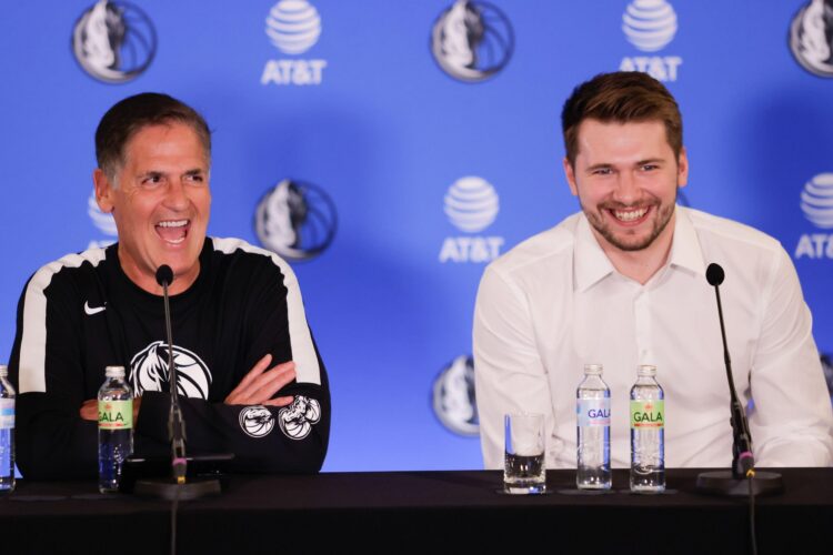 Mark Cuban in Luka Dončić