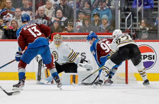 NHL: Boston Bruins at Colorado Avalanche