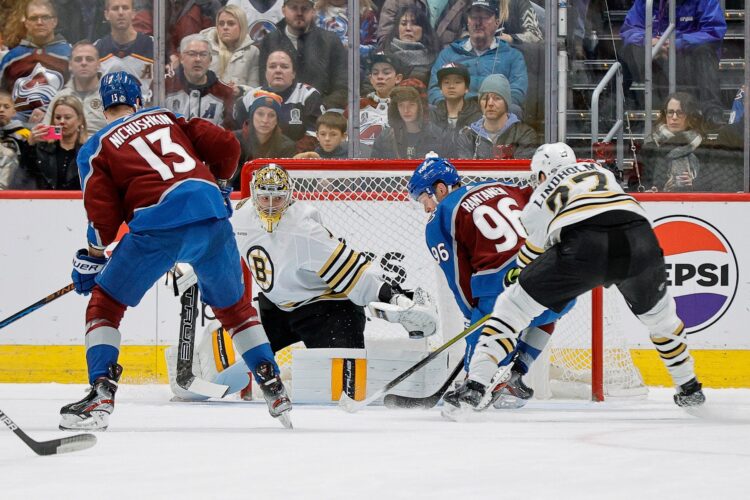 NHL: Boston Bruins at Colorado Avalanche