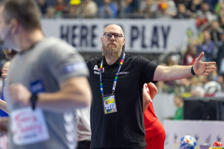 HANDBALL : Championnat d'Europe 2024 - Islande vs Autriche - 01/24/2024