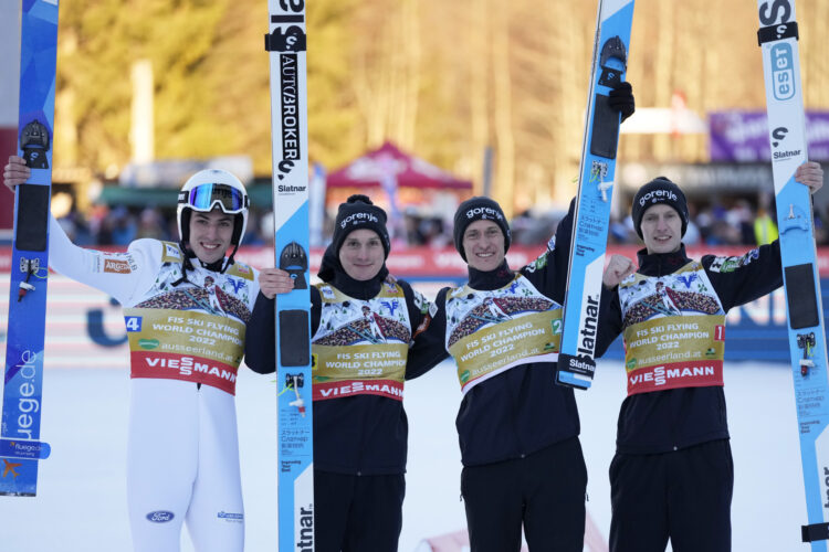 Timi Zajc Lovro Kos Domen Peter Prevc