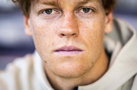 Portrait de Jannik Sinner (Ita) TENNIS : 13e Open Sud de France - Jannik Sinner - 06/02/2023 JBAutissier/Panoramic PUBLI