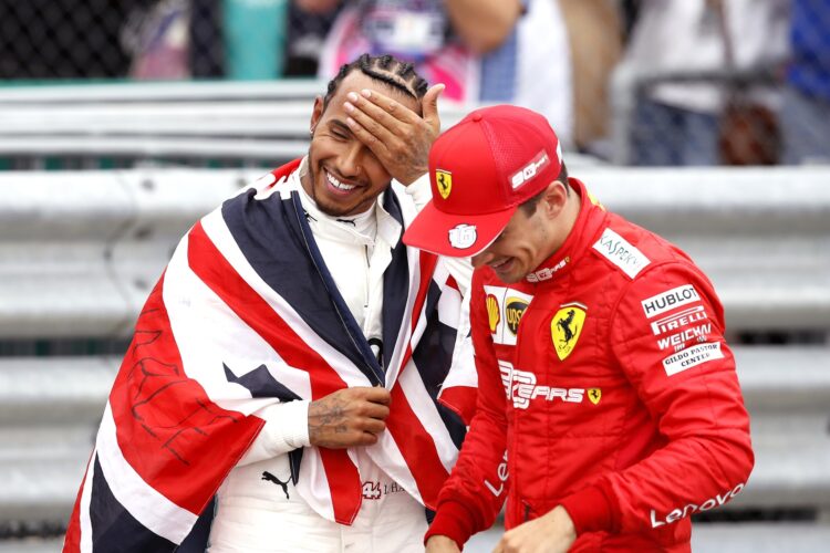 Lewis Hamilton Charles Leclerc