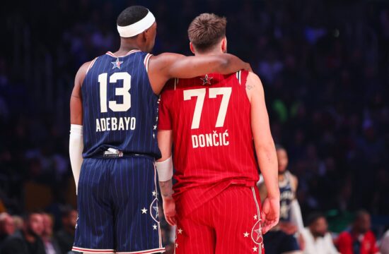 Bam Adebayo in Luka Dončić