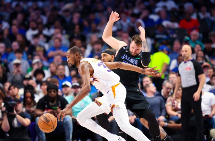 kevin Durant in Luka Dončić