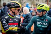 Remco Evenepoel in Primož Roglič