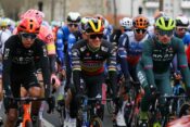 Bernal, Evenepoel in Roglič.