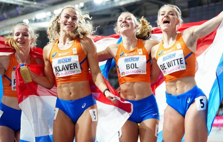 Cathelijn Peeters, Lieke Klaver, Femke Bol Lisanne De Witte