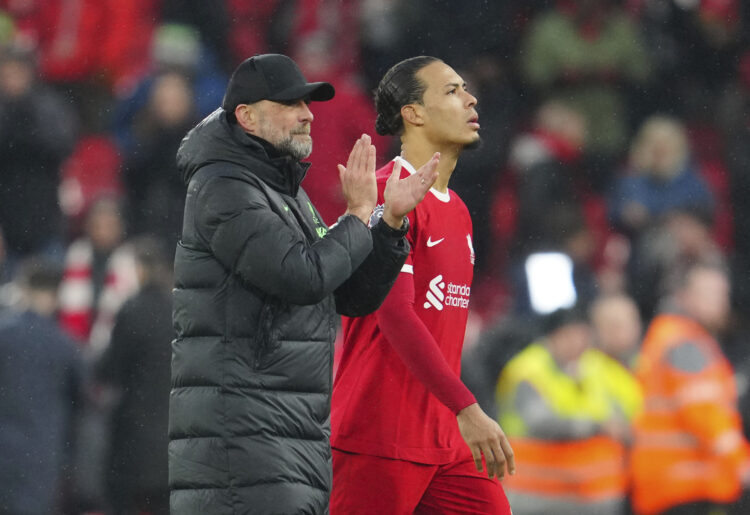 Jurgen Klopp Virgil van Dijk