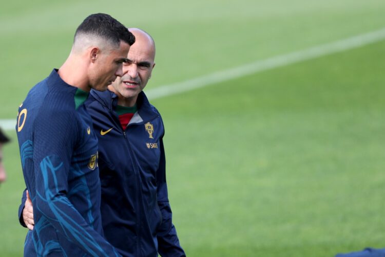 Roberto Martinez in Cristiano Ronald