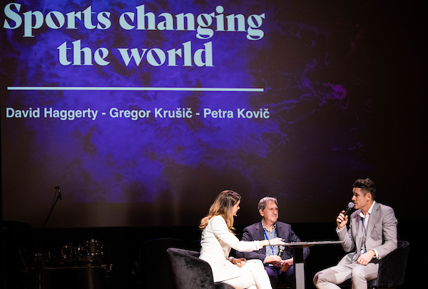 David Haggerty na obisku v Sloveniji