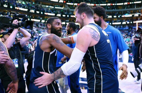 Luka Dončić in Kyrie Irving