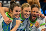 Tjaša Stanko, Barbara Lazović, Elizabeth Omoregie