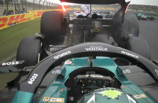 Stroll Ricciardo nesreča