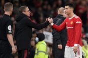 Ralf Rangnick in Cristiano Ronaldo