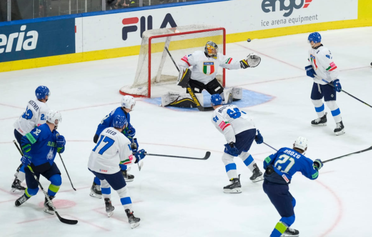 slovenska hokejska reprezentanca Slovenija Italija