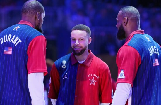 Durant, Curry, James
