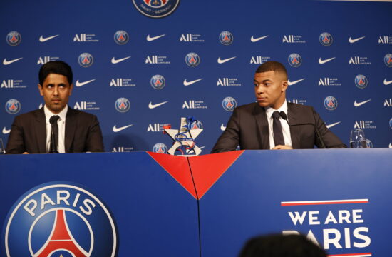 Nasser Al-Khelaifi, Kylian Mbappe
