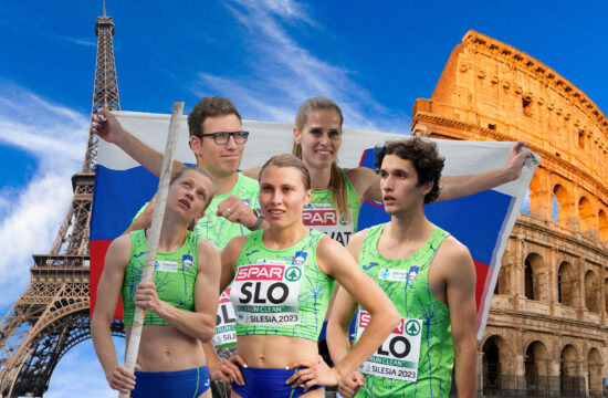 atletika, Pariz in Rim 2024