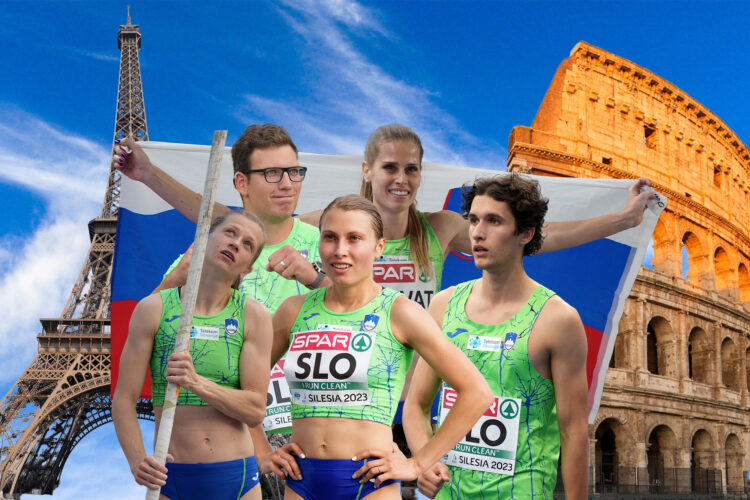 atletika, Pariz in Rim 2024