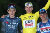 Vingegaard Pogačar Evenepoel