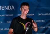 Sprejem Pogačarja v Komendi