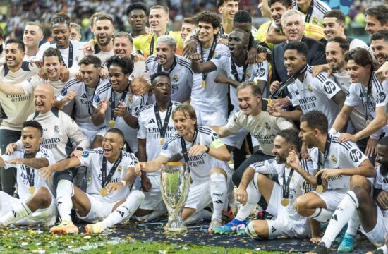 2024 UEFA Super Cup Football Real Madrid v Atalanta Aug 14th
