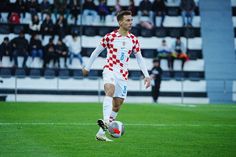 March 26, 2024, Faro, Portugal. 2025 U21, U 21 EURO Qualifying, EM, Europameisterschaft match,Portugal v Croatia - Group