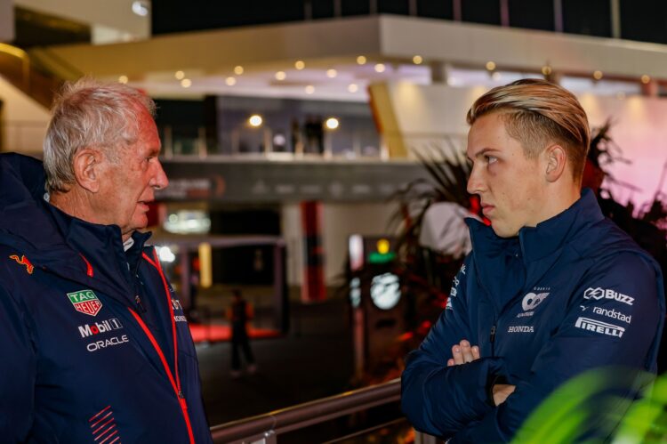 Helmut Marko Liam Lawson