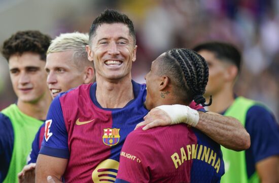 Lewandowski Raphinha