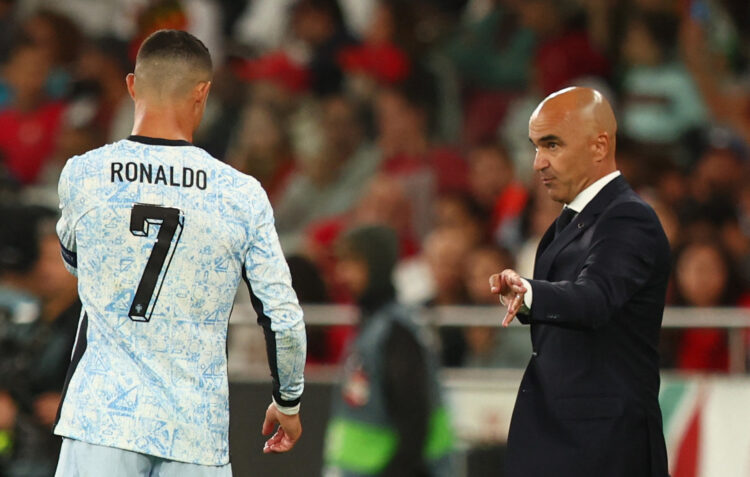 Cristiano Ronaldo, Roberto Martinez