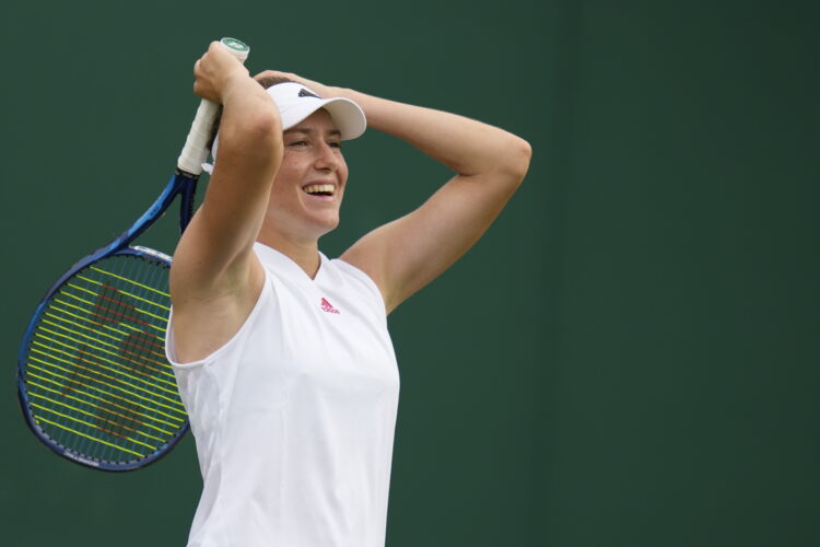 Britain Wimbledon Tennis Juvan Kaja