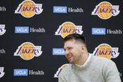 Lakers Doncic Basketball