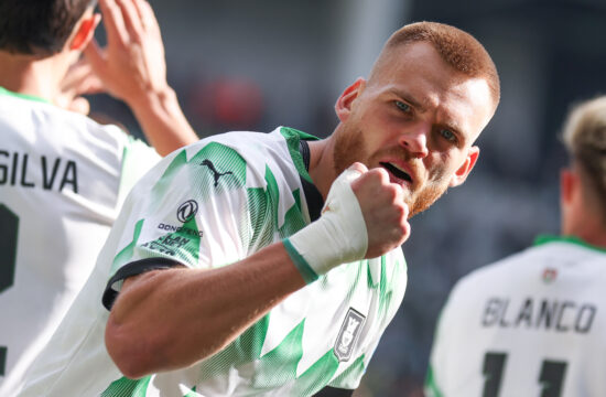 Prva liga Telemach football match Olimpija-Primorje