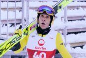 28.12.2024 FIS Continental Cup Skispringen Maenner Engelberg .Bild : Noriaki Kasai (JPN) (52 jaehrig)) Aktion Einzelbild