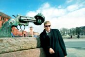 Kafelnikov Evgeny during the tennis match of the Davis Cup Sweden-Russia 2001. Malmo (Sweden). PUBLICATIONxNOTxINxRUS