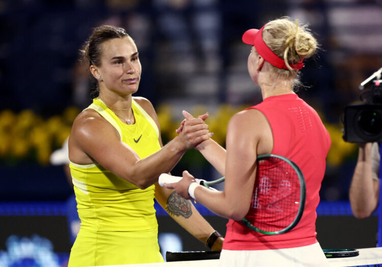Arina Sabalenka, Clara Tauson