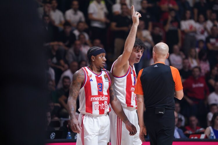 Crvena Zvezda Meridianbet Belgrade v Panathinaikos AKTOR Athens , Euroleague Basketball, Belgrade Arena, Serbia - 01 Nov 2024