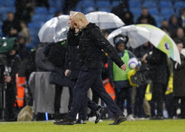Pep Guardiola; Manchester City - Liverpool