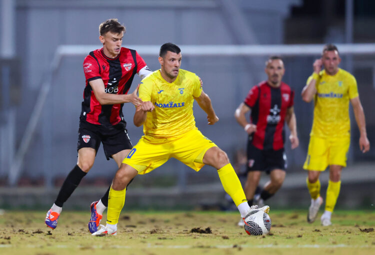 Prva liga Telemach 2024/25 football match between Primorje and Domzale in Nova Gorica