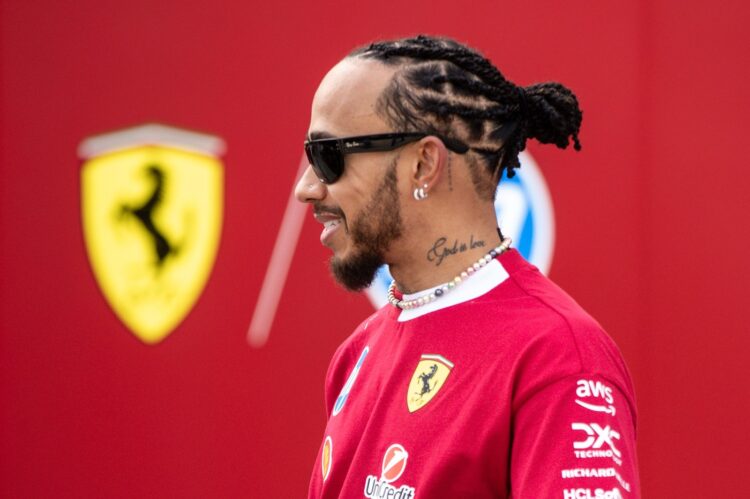 Lewis Hamilton Ferrari