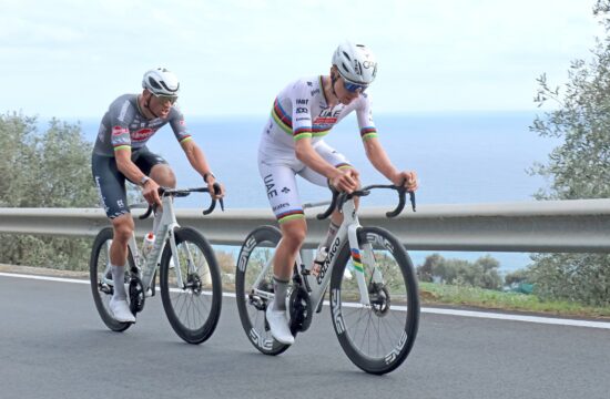 Mathieu van der Poel Tadej Pogačar