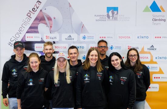slovenska reprezentanca v športnem plezanju 2025