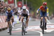 Remco Evenepoel, Tadej Pogačar, Mattias Skjelmose