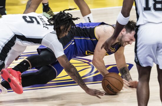 Los Angeles Lakers Vs San Antonio Spurs in Los Angeles - 17 Mar 2025