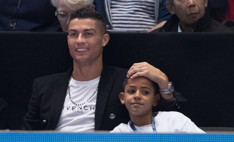 Fußball, Cristiano Ronaldo mit Familie bei den ATP-Finals in London Juventus footballer Ronaldo attends the evening mat