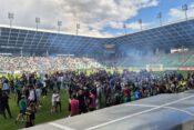 Olimpija, veselje ob naslovu