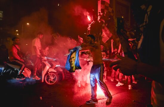 Celebration For The Victory Of The Italian Championship In Napoli