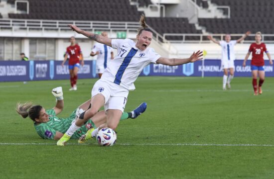 UEFA Women's Nations League - Finland v Serbia -Helsinki Olympic Stadium - 03 Jun 2025